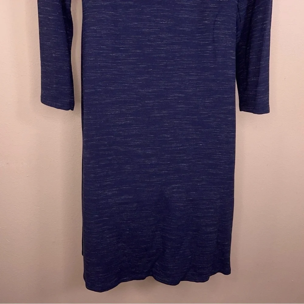 SMALL BLUE HILARY RADLEY SHIFT DRESS CASUAL STRETCH